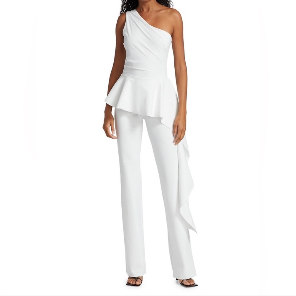 Chiara Boni La Petite Robe Kincso Ruffled
Peplum Jumpsuit - Picture 2 of 4